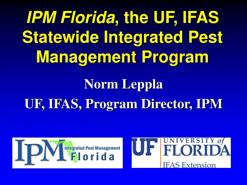 ipm florida the uf ifas statewide integrated pest