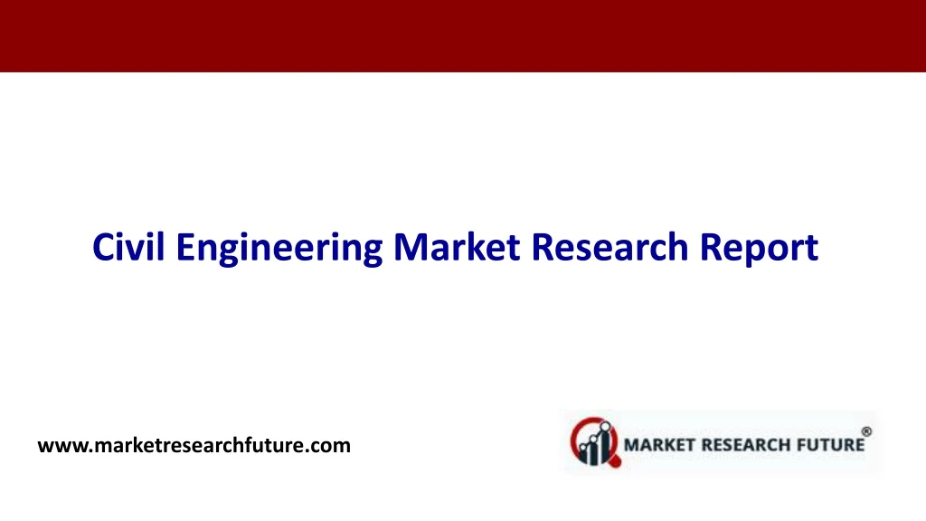 civil engineering market research report