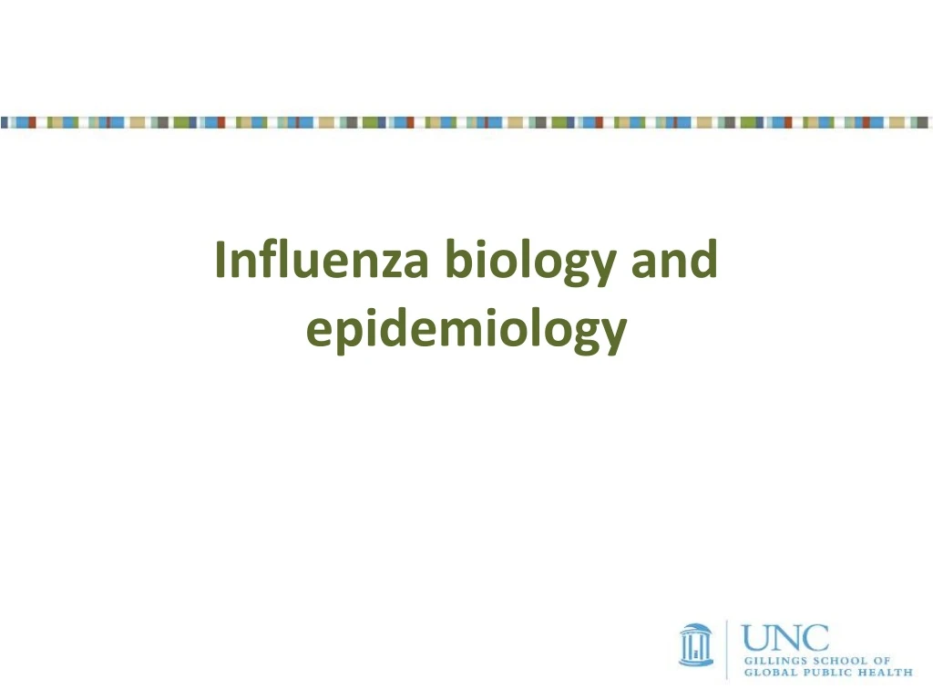 influenza biology and epidemiology