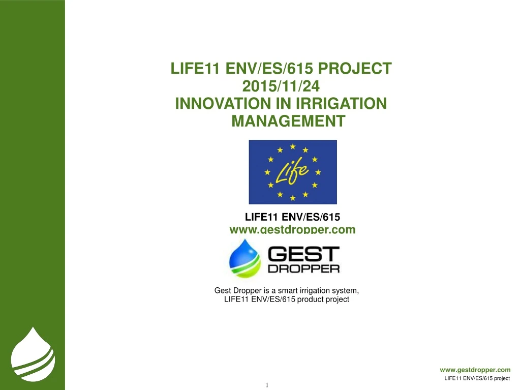 life11 env es 615 project 2015 11 24 innovation