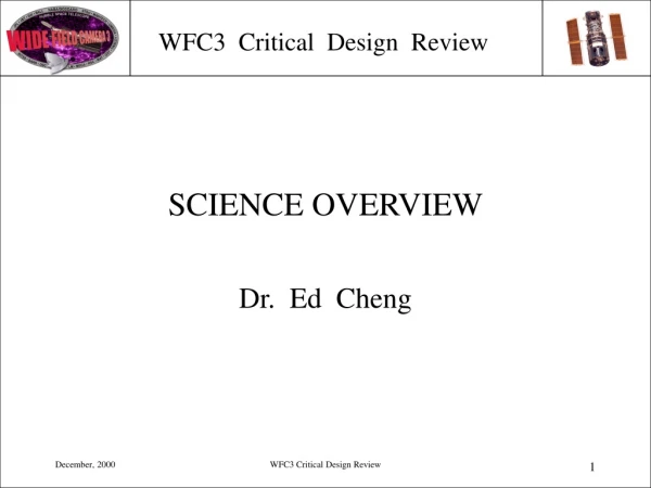 SCIENCE OVERVIEW