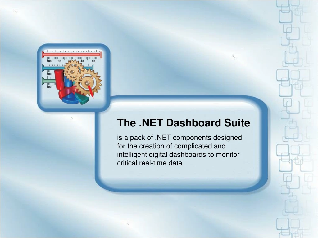 the net dashboard suite is a pack