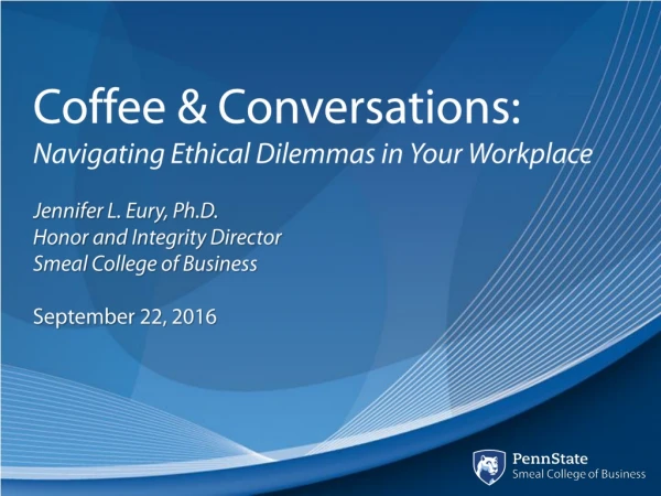 Coffee &amp; Conversations: Navigating Ethical Dilemmas in Your Workplace