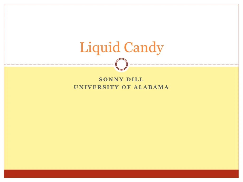 liquid candy