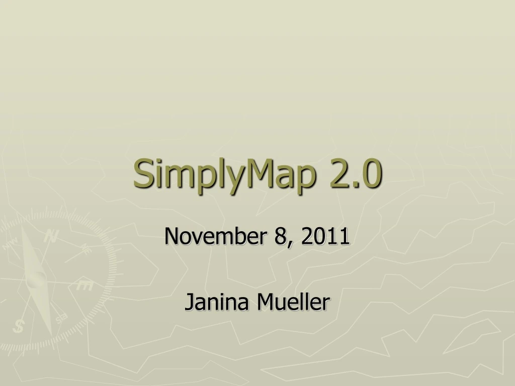 simplymap 2 0