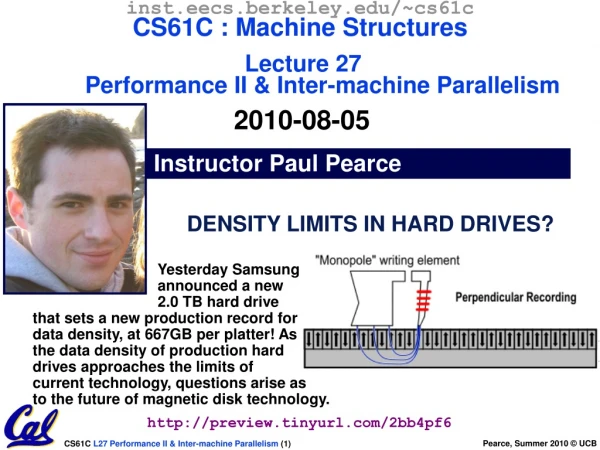 DENSITY LIMITS IN HARD DRIVES?