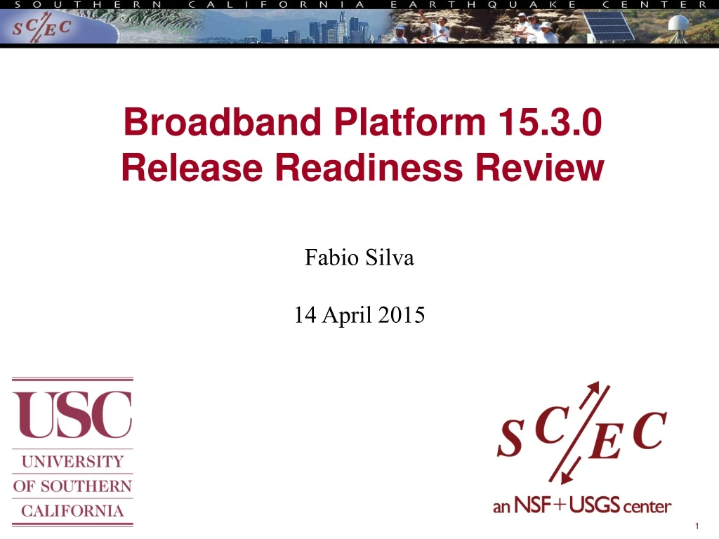 broadband platform 15 3 0 release readiness review