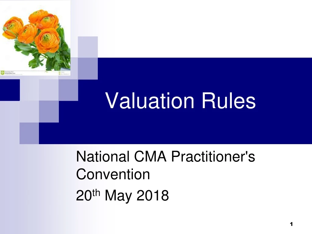 valuation rules