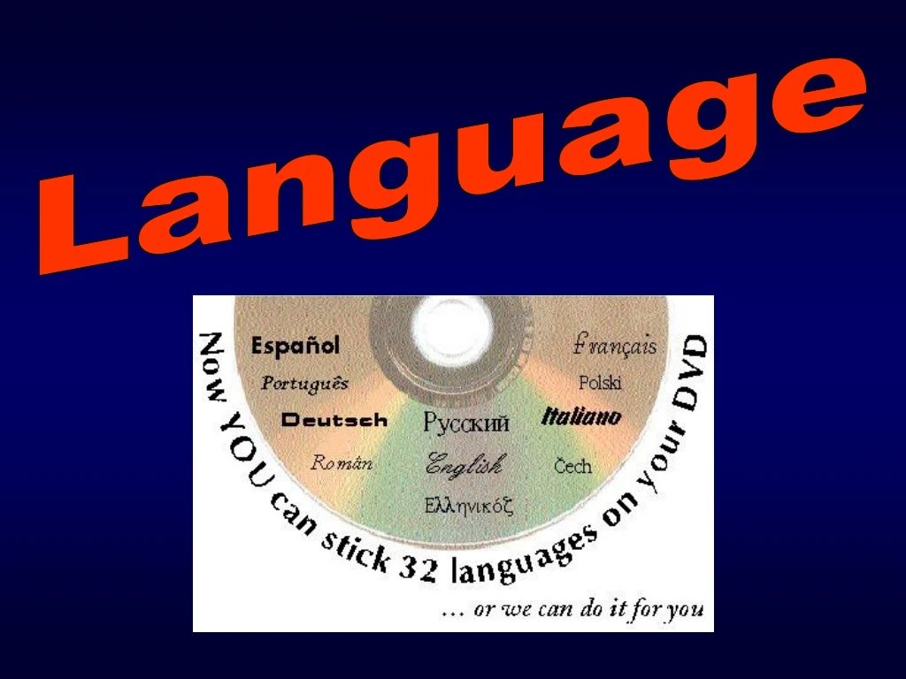 language