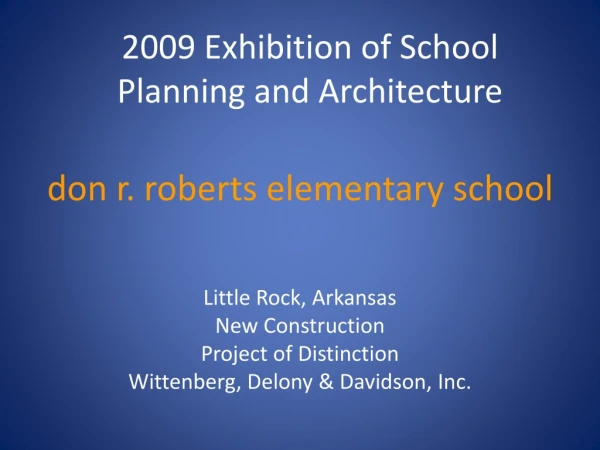 don r. roberts elementary school