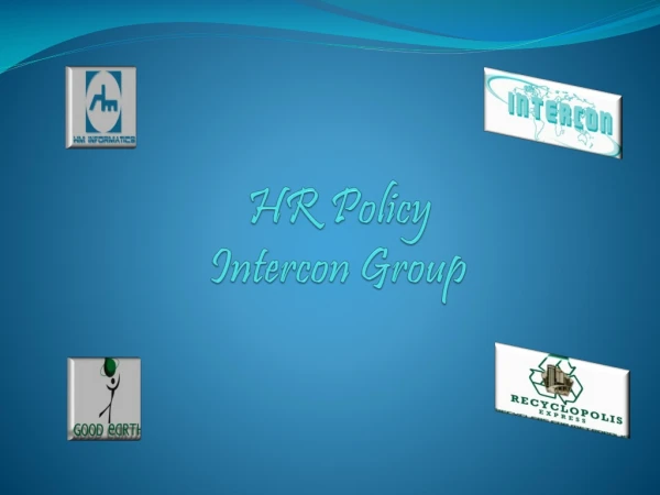 HR Policy  	Intercon Group