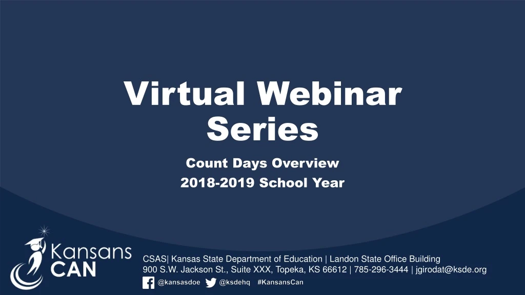 virtual webinar series