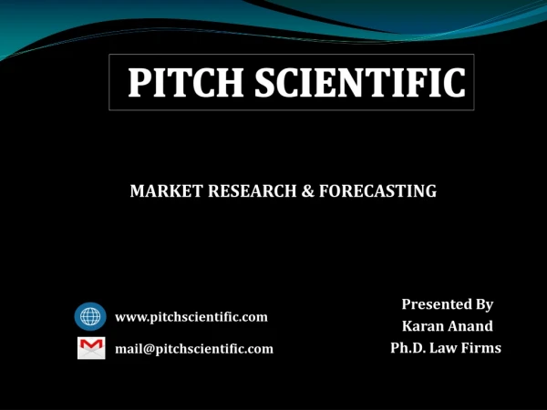 Market Research Forecasting | Intellectual Property Support Service