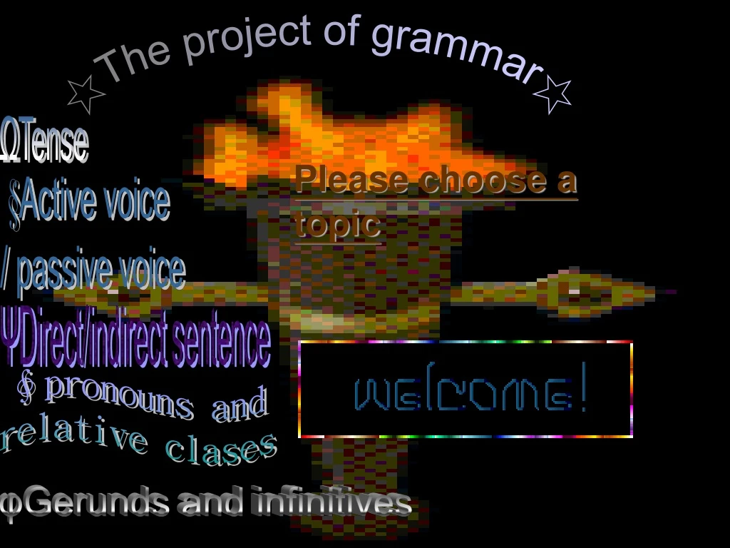the project of grammar