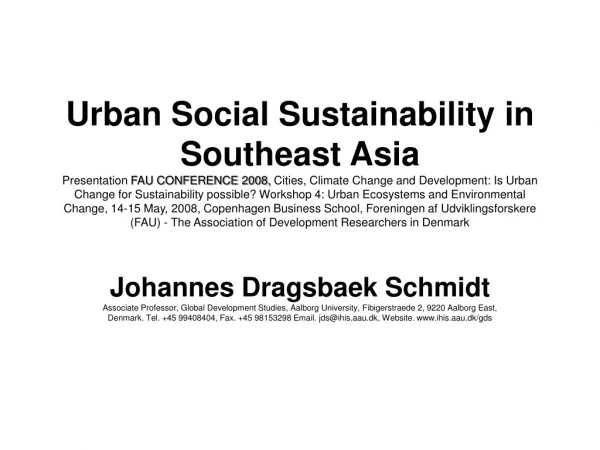 A growing literature about the burgeoning problems of the region’s urban spaces