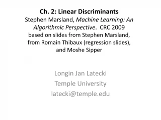 Perceptron for Obstacle Avoidance in Neural Networks - slide 1