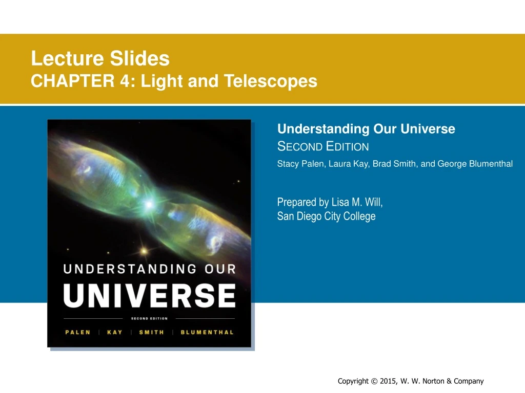 lecture slides chapter 4 light and telescopes