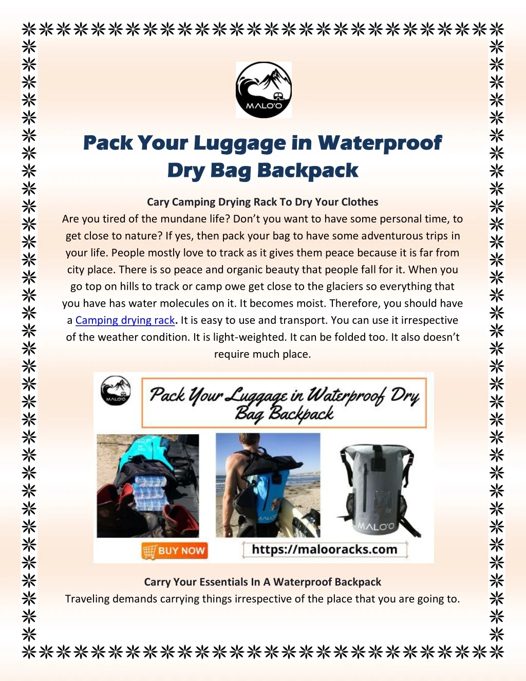 pack your luggage in waterproof pack your luggage
