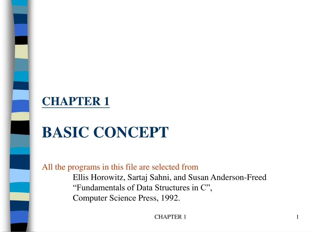 chapter 1 basic concept