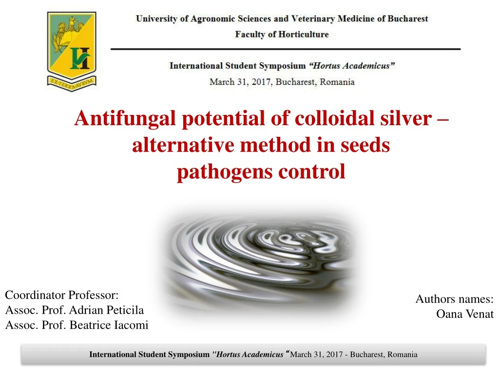 antifungal potential of colloidal silver