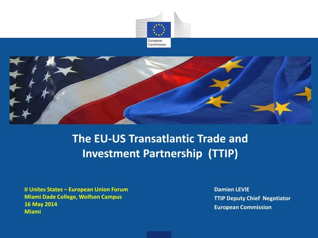 the eu us transatlantic trade and investment