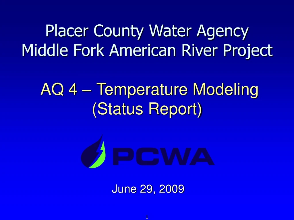 placer county water agency middle fork american