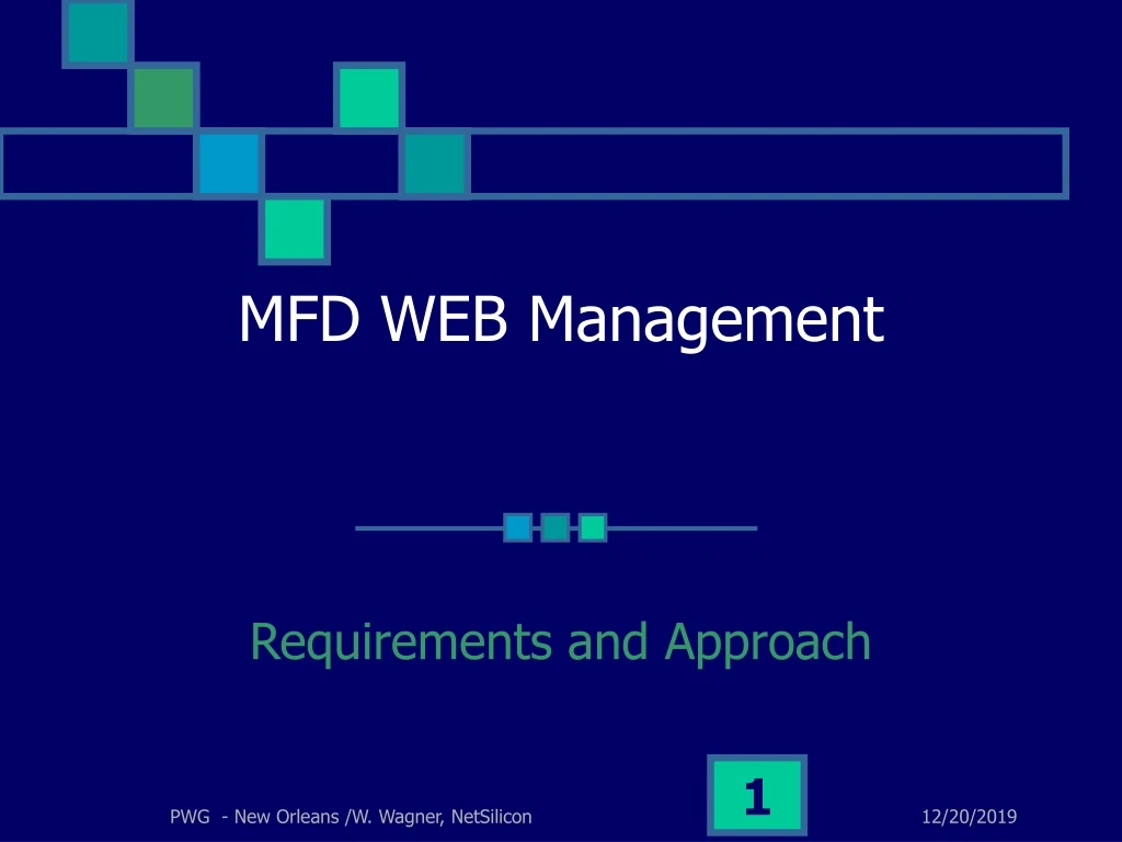 mfd web management