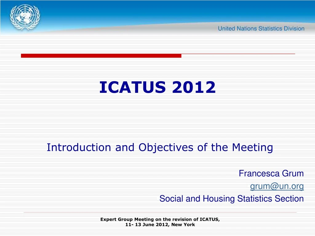 icatus 2012