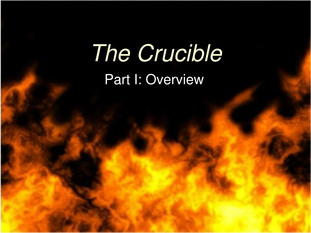 the crucible