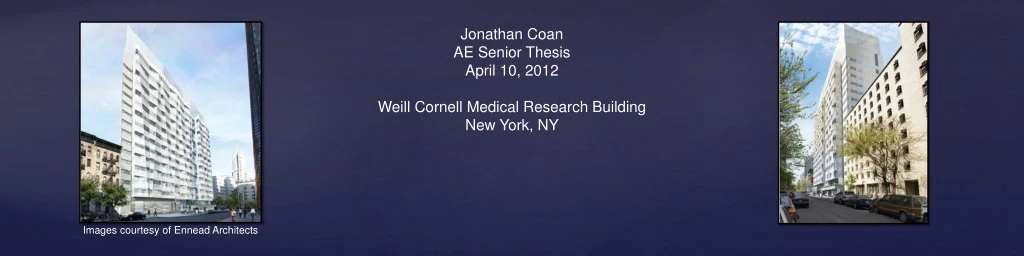 jonathan coan ae senior thesis april 10 2012