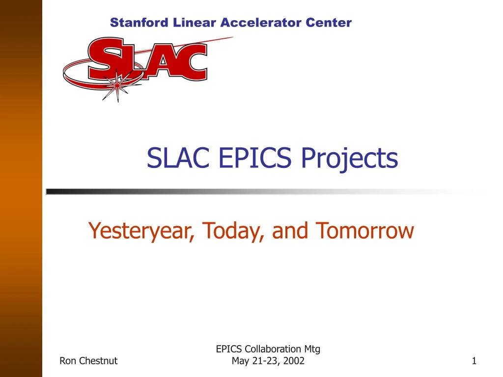 slac epics projects