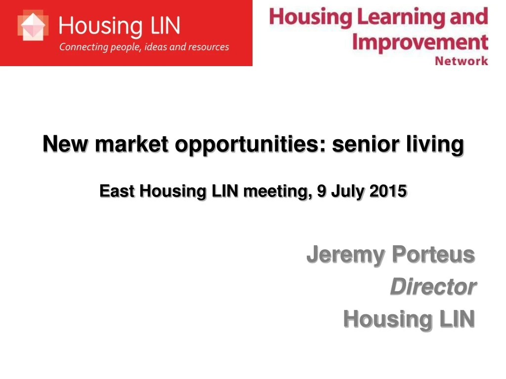 new market opportunities senior living east