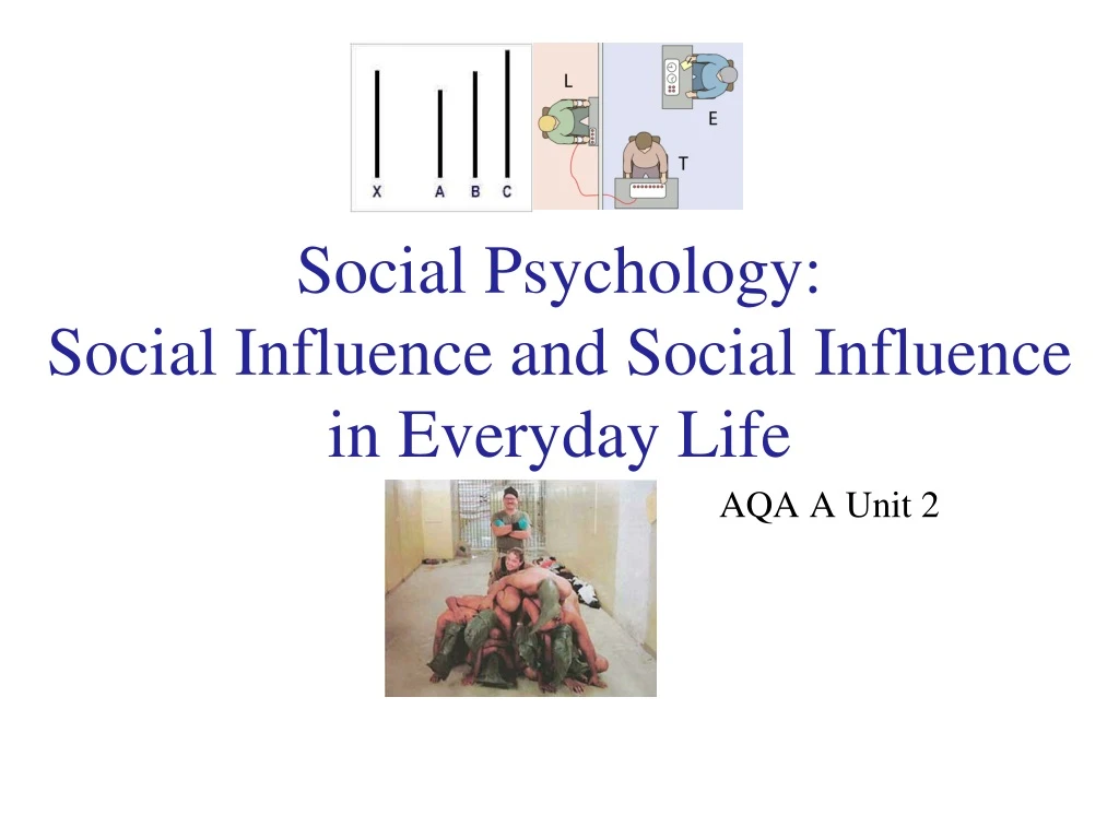 social psychology social influence and social influence in everyday life