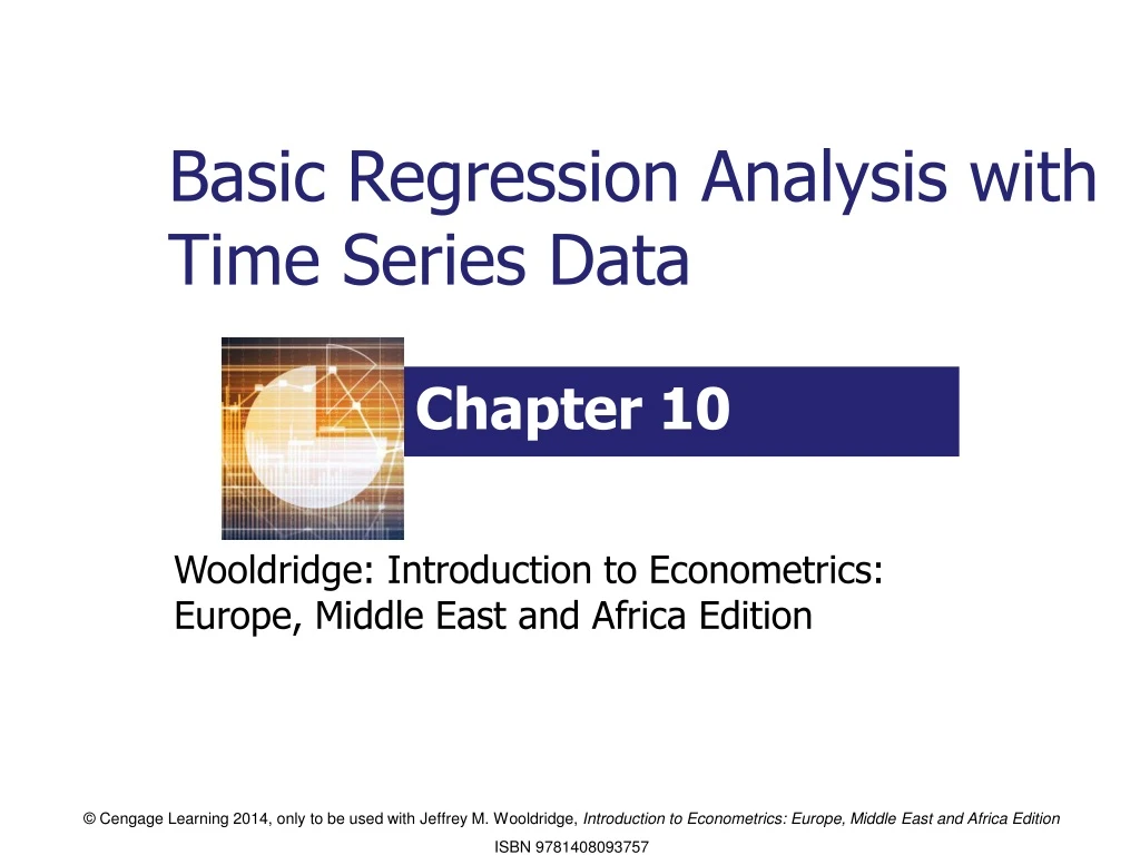 basic regression analysis with time series data