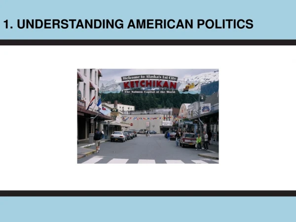 1. UNDERSTANDING AMERICAN POLITICS