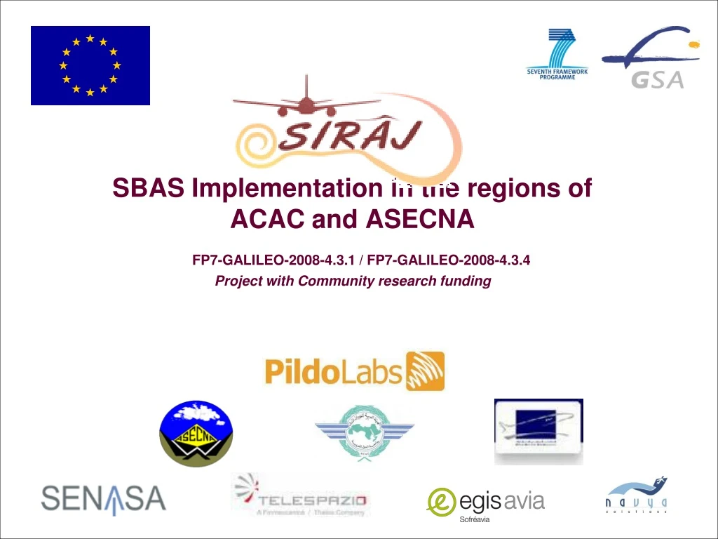 sbas implementation in the regions of acac