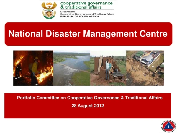 Portfolio Committee on Cooperative Governance &amp; Traditional Affairs  28 August 2012