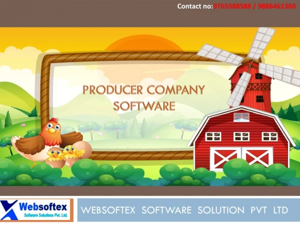 Online Producer Company Software - Features & its modules