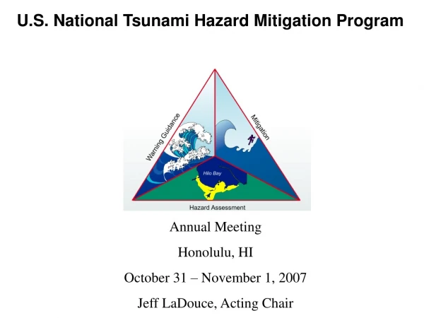 U.S. National Tsunami Hazard Mitigation Program