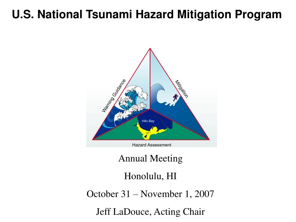 u s national tsunami hazard mitigation program