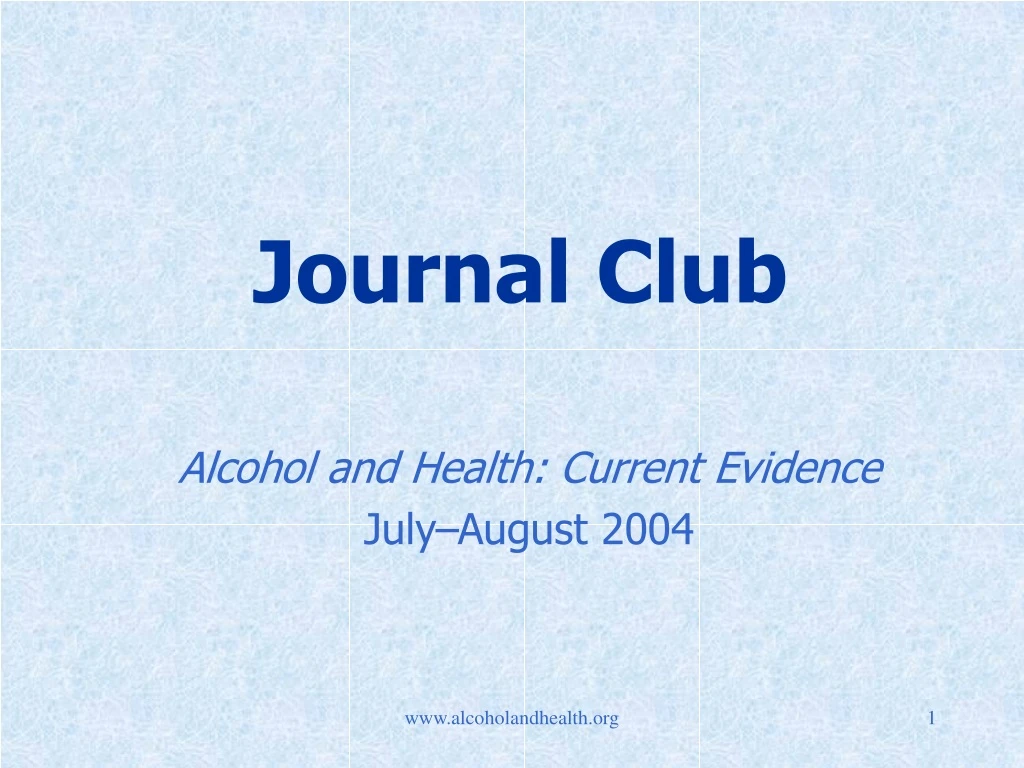 journal club