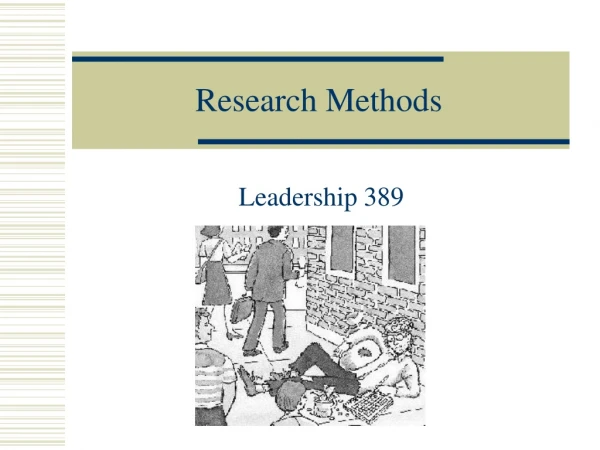 Research Methods