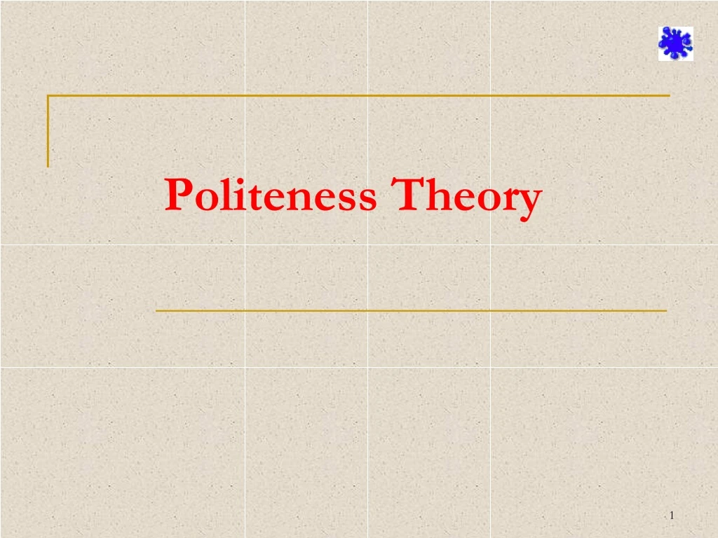 politeness theory