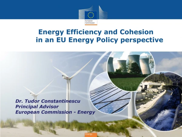 Energy Efficiency and Cohesion in an EU Energy Policy perspective