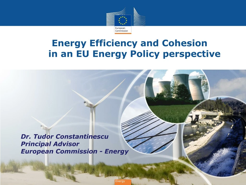 energy efficiency and cohesion in an eu energy policy perspective