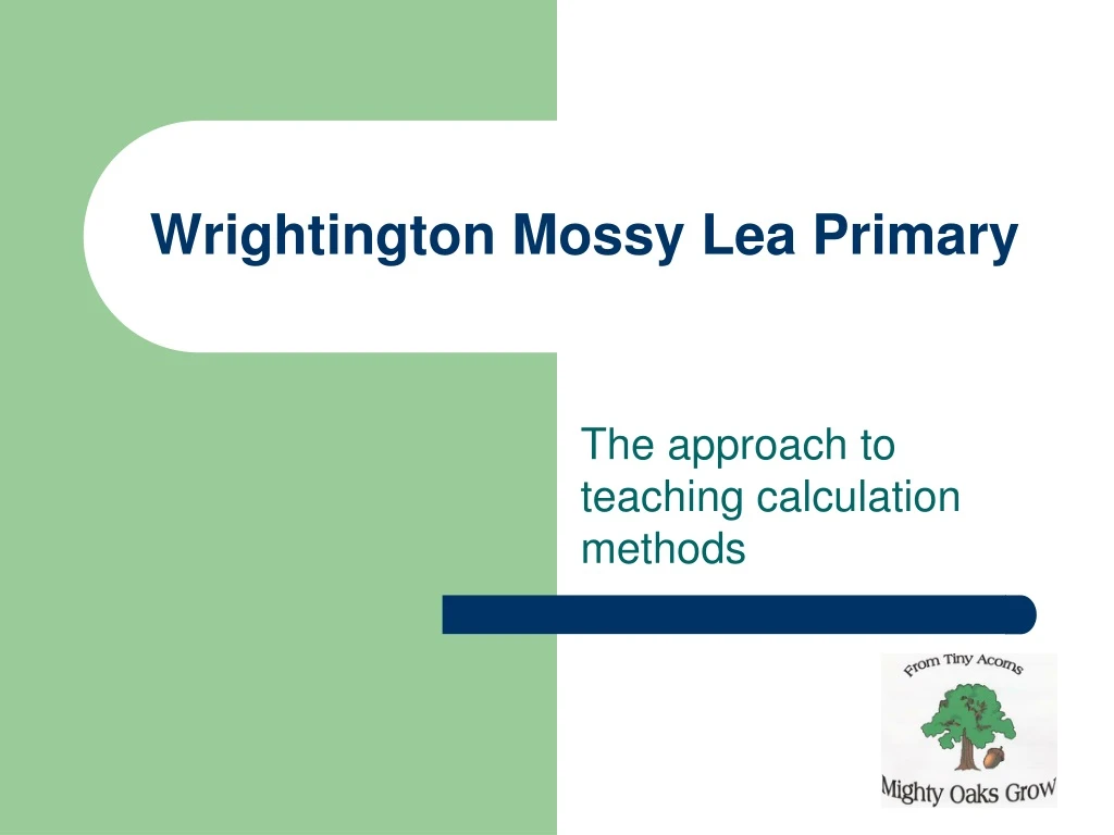 wrightington mossy lea primary