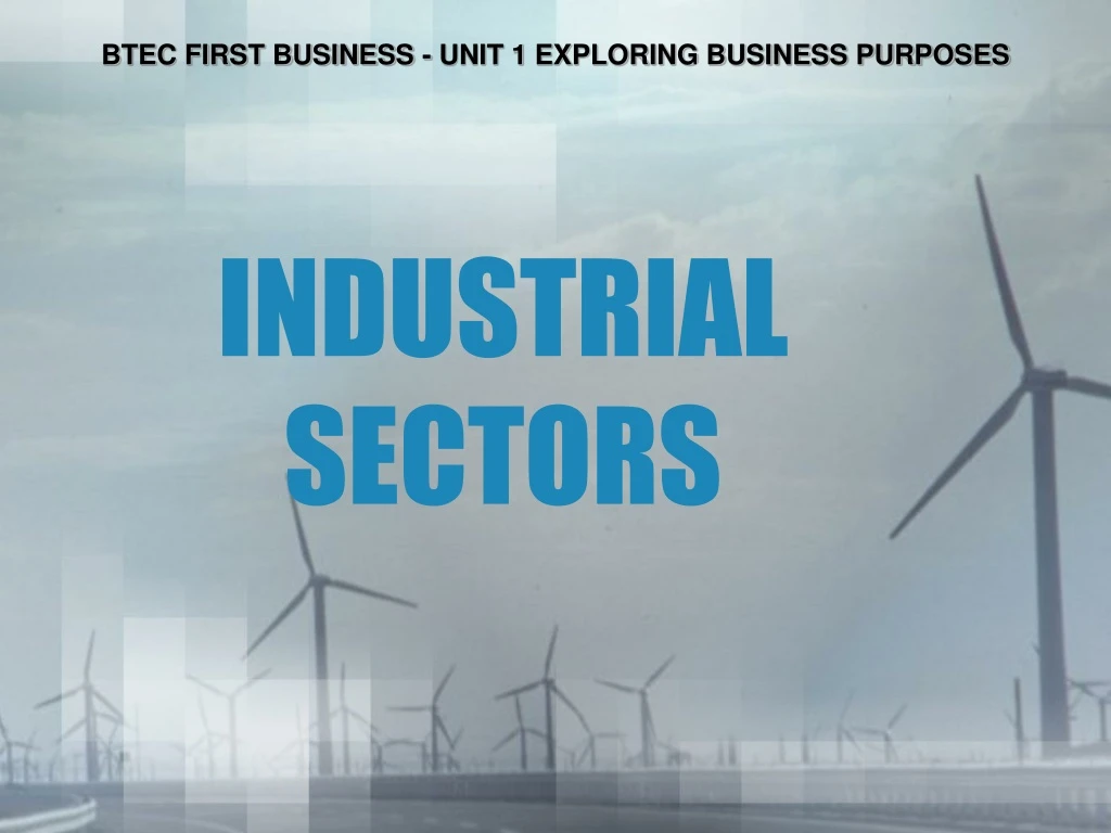 industrial sectors