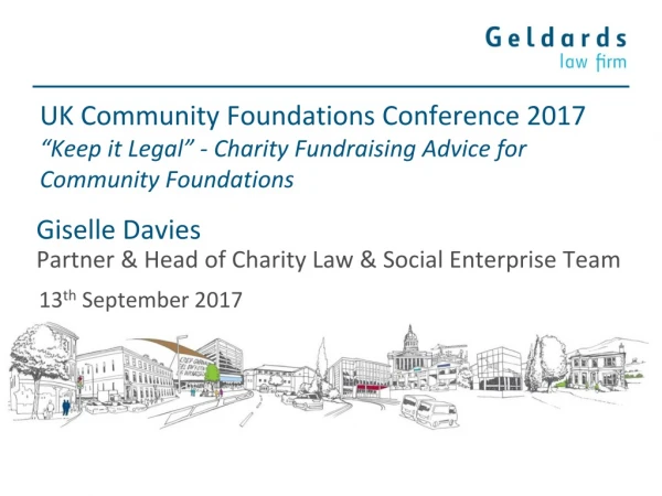 Giselle Davies Partner &amp; Head of Charity Law &amp; Social Enterprise Team