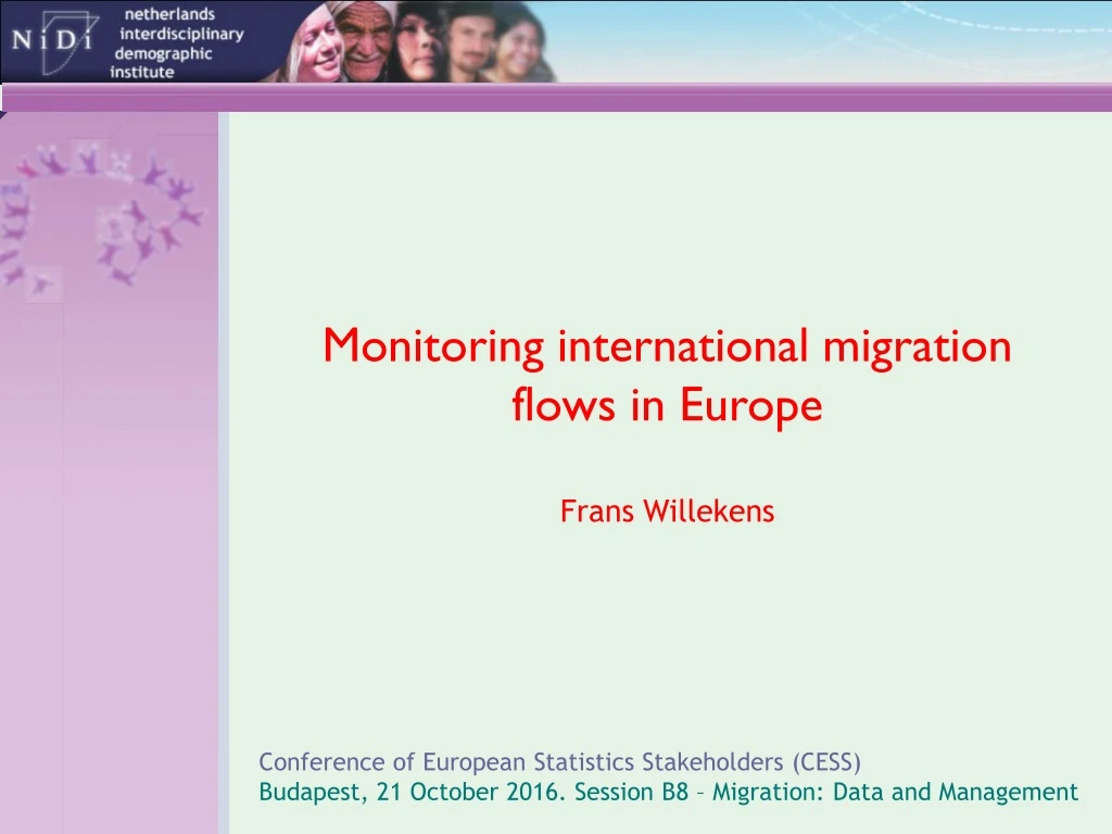 monitoring international migration flows in europe frans willekens