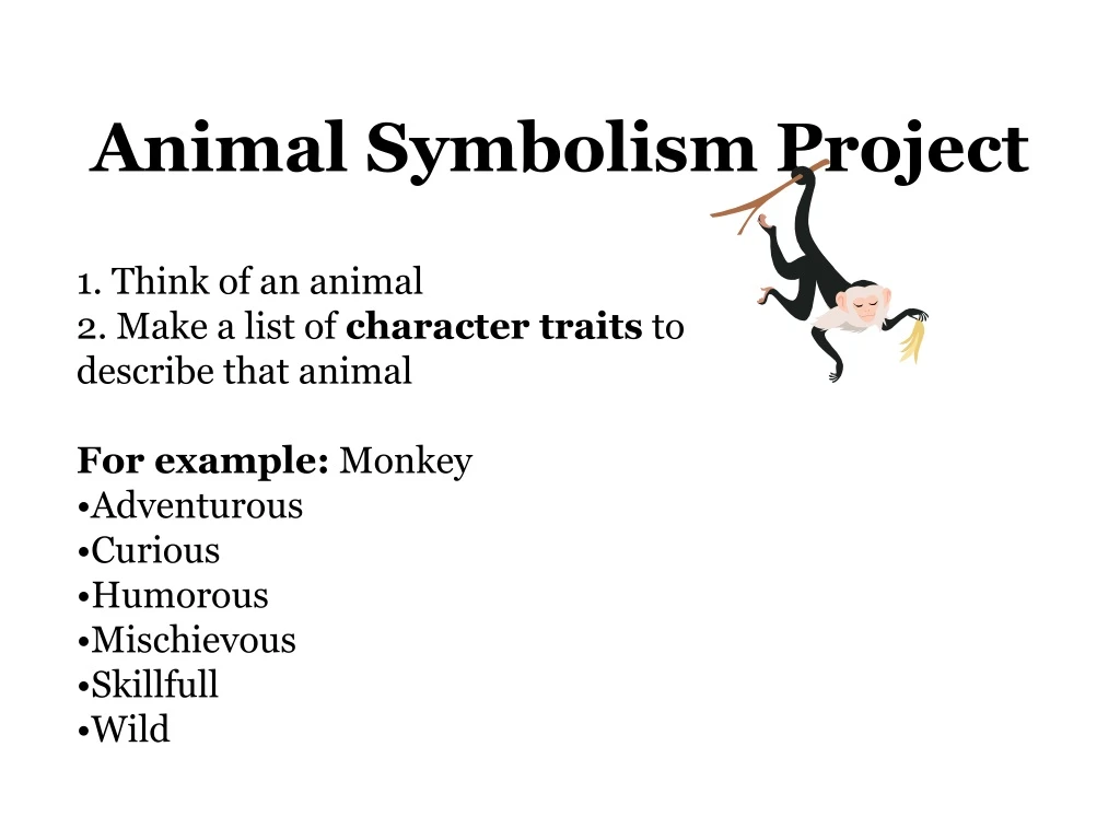 animal symbolism project
